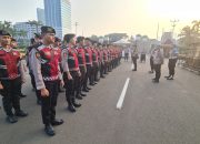 18.504 Personel Dikerahkan Layani Aksi Unjuk Rasa di Jakarta Pusat