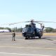 Pantau Dari Langit, Lanud Sjamsudin Noor Dukung Patroli Udara Helikopter Caracal TNI AU Dalam Penanganan Karhutla di Kasel