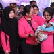Bhayangkari Peduli dan Polwan Peduli, Korban Kebakaran Muara Angke, Salurkan Ratusan Paket Bantuan