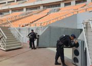Brimob Polda Metro Jaya Sterilisasi JIS Jelang Persija Vs Brisbane Roar