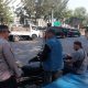 Jaga Jakarta On The Spot, Polres Pelabuhan Tanjung Priok Sampaikan Pesan Kamtibmas kepada Pengemudi Ojek Pangkalan dan Bajaj di Muara Baru