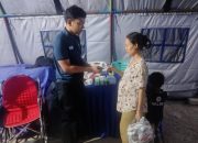 Polres Pelabuhan Tanjung Priok Hadirkan Layanan Kesehatan bagi Warga Terdampak Kebakaran Muara Angke