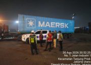 Patroli Dialogis Polsubsektor Inggom, Polres Pelabuhan Tanjung Priok Ajak Satpam dan Pekerja Bersama Jaga Kamtibmas