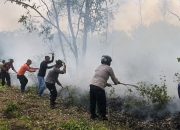 Sejak 27 Agustus, 200 Perwira dan Bhabin Bergerak Cegah Karhutla, dari Edukasi hingga Shalat Istisqa