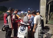 Sasar Begal hingga Narkoba, Polsek Johar Baru Gelar Cipta Kondisi Amankan Motor Tanpa TNKB