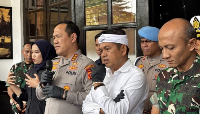 Polrestabes Bandung tetapkan tersangka tabrak lari tewaskan Aiptu Asep