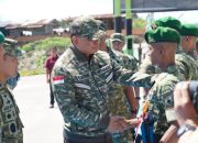 Menhan RI Tinjau Yonif TP 952/Imam Bulqin, Kodam XIX Tuanku Tambusai Tegaskan Penguatan Pertahanan Wilayah