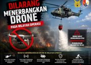 Lanud Roesmin Nurjadin Imbau Masyarakat Tak Terbangkan Drone di Area Karhutla