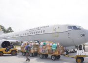 TNI AU kerahkan Boeing 737 angkut 2 ton bantuan ke NTT