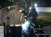 Razia Dini Hari di Menteng, Polisi Amankan 6 Motor Tanpa Surat Kendaraan