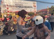 Peduli Kesehatan Masyarakat, Satgas Edukasi Polres Ketapang Mahasiswa STIK Dan Siswa Setukpa Bagikan Masker