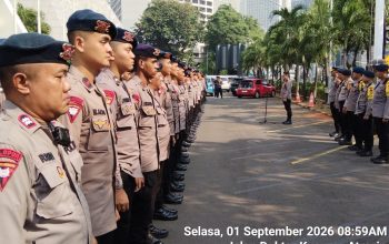 Polsek Metro Menteng Siapkan Pengamanan Humanis Aksi Petani Tebu di Kantor Kemenko Pangan