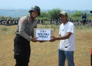 Melatih kepedulian Sosial saat Expedisi Darat Tupdasbhara Siswa Diktukba SPN PMJ Wujudkan Semangat Bhayangkara Peduli sosial