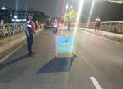 Polsek Metro Tanah Abang Gelar Operasi Stationer, Cegah Kejahatan Jalanan Dan Gangguan Kamtibmas Di Jembatan Tinggi