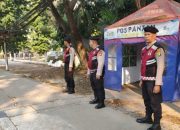 Jaga Kamtibmas, Polisi Hadir di Pos Pantau Jalan Letjen Suprapto