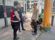 Polisi Sambangi Pasar Poncol Bungur, Imbau Warga Tak Terprovokasi Hoaks