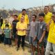 DPD partai Golkar Kabupaten Ketapang, Kalimantan Barat, serahkan bantuan Golkar Peduli