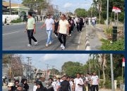 Jaga Kebugaran, Pererat Kebersamaan, LPKA Kelas II Tenggarong Gelar Jalan Santai