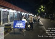 Razia Dini Hari di Menteng, Polisi Amankan Motor Tanpa Surat Kendaraan