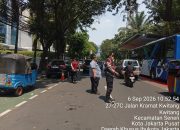 Patroli Polsek Senen Sambangi Sejumlah Lokasi, Pastikan Situasi Kamtibmas Aman