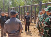 Cari Solusi Karhutla, Tim KKL Seskoad Gelar Dialog Dua Arah dengan Warga Lampung Timur