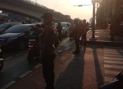 Pagi Hari, Polisi Siaga di TL Galur Antisipasi Macet dan Kejahatan Jalanan