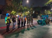 Patroli 3 Pilar Sawah Besar Jaga Kamtibmas, Di Area Publik Warga Diimbau Pulang