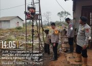 Polsek Kendawangan Bersama BKO Brimob Polri Bersinergi Siapkan Sumur Bor untuk Perkuat Penanggulangan Karhutla