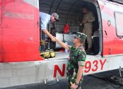 Danlanud RSN Tinjau Kesiapan Helikopter Water Bombing, Perkuat Penanganan Karhutla Riau