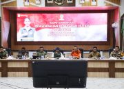 Mewakili Kapolres Ketapang, Wakapolres Ketapang Ikuti Kunjungan Kerja Menteri Kehutanan RI, Bahas Pengendalian Karhutla
