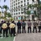 Pastikan Kesiapan Pengamanan, Polsek Metro Tanah Abang Gelar apel Pelayanan Unjuk rasa di Apartemen Pavilion