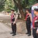 Jaga Keamanan Warga, Polisi Siaga di Pos Pantau Jalan Letjen Suprapto