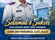 Selamat dan Sukses, Uunk Din Parunggi Emban Amanah Baru sebagai Kepala Biro Humas dan Protokoler Kementerian ATR/BPN