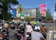 Polantas Karib Edukasi Pengendara di Pusat Kota Banda Aceh