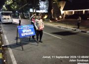 Dini Hari Jalan Surabaya Disisir, Polisi Amankan Dua Motor Tanpa STNK