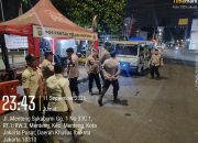 Patroli Malam Polsek Metro Menteng, Titik Rawan Jadi Sasaran Pengawasan