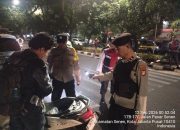 Polsek Senen Gelar Razia Stasioner di Pasar Senen, Sasar Sajam hingga Geng Motor