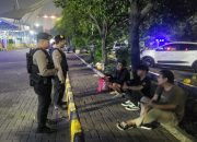 Patroli Jalan Kaki Polres Pelabuhan Tanjung Priok Perkuat Keamanan di Sejumlah Kawasan Pelabuhan