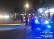 Blue Light dan Strong Point Dini Hari, Polisi Antisipasi 3C dan Tawuran di Wilayah Johar Baru