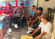 Sambang Warga RW 07 Bendungan Hilir, Bhabinkamtibmas Hadir Mendengarkan Suara Warga