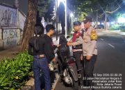 Dini Hari Disisir, Cipkon Polsek Johar Baru Tak Beri Celah Begal dan Kejahatan Jalanan