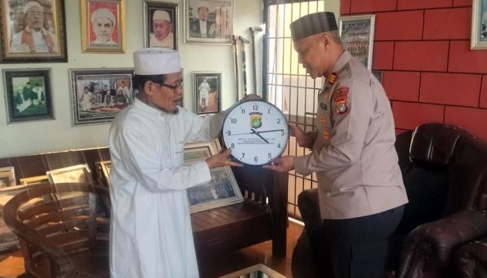 Tak Sekadar Sowan, AKP Wahyudi Bangun Sinergi dengan Tokoh Agama untuk Jaga Kamtibmas