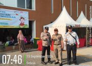 Pengamanan dan Pelayanan Safari Gemarikan, Polsek Johar Baru Pastikan Kegiatan Masyarakat Berjalan Aman