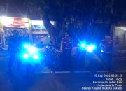 Ciptakan Situasi Wilayah Kondusif, Polsek Johar Baru Intensifkan Patroli Strong Point Dini Hari
