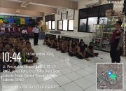 Bapak Asuh Siswa Sambangi SMPN 76, Pelajar Diingatkan Jauhi Tawuran dan Narkoba