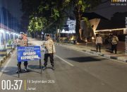 Razia Dini Hari di Jalan Surabaya, Polisi Pastikan Pengendara Aman Dari Barang Terlarang