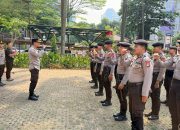 Kedepankan Pendekatan Humanis, Polri Gelar Apel Pelayanan Pengamanan Aksi Unjuk Rasa di Kawasan Kemendikdasmen