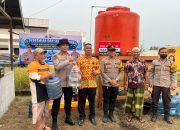 Polres Ketapang Serahkan Sumur Bor untuk Penuhi Kebutuhan Air Bersih Warga Paya Kumang