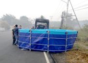 Respons Cepat Diperkuat, Lanud Sjamsudin Noor Siagakan Tangki Portable Untuk Penanganan di Titik Rawan Karhutla
