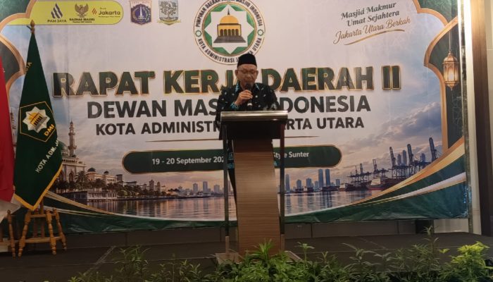 Rakerda II DMI Jakarta Utara Bahas Penguatan Fungsi Masjid dan Pemberdayaan Umat
